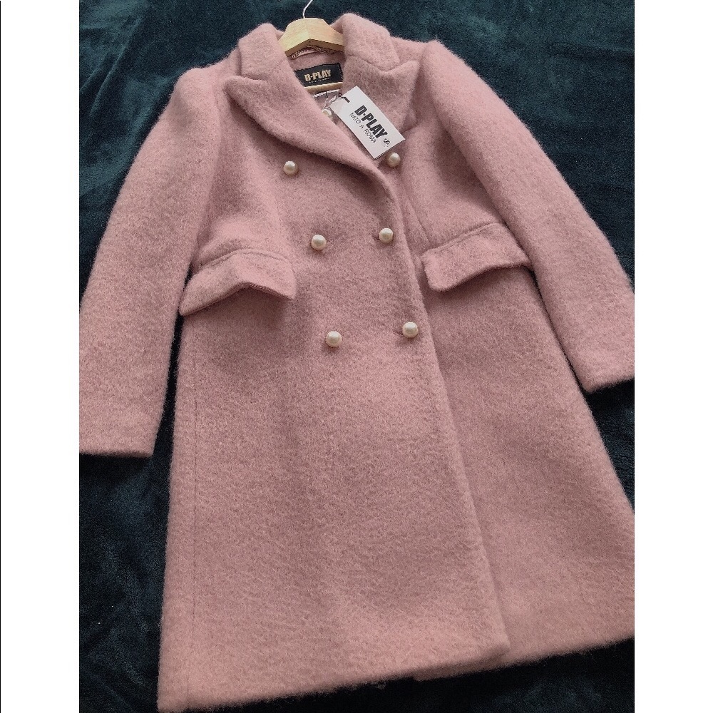 Pink cost&blend coat